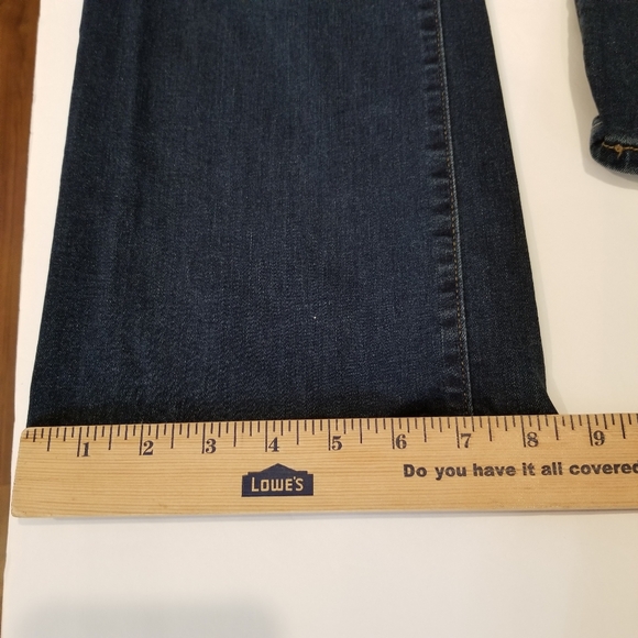 Apt. 9 Bootcut Jeans Women's XL 37x31 Dark Wash Stretch Blue Denim - Picture 5 of 8